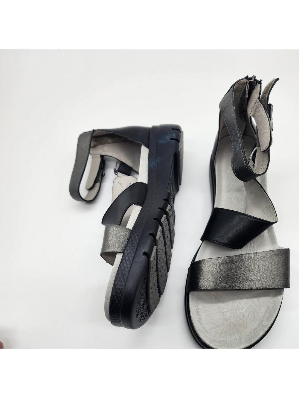 Jambu Cape May Sandals 8.5 black gunmetal - Picture 3 of 8